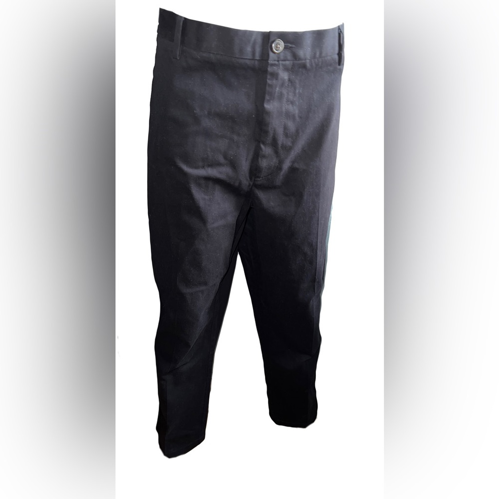 Men's Straight-Fit Wrinkle-Free Comfort Stretch Dress Chino Pant 40x30